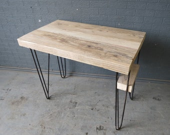 Chic Reclaimed Wood Office Desk the eco chic furniture eco modern furniture modern eco furniture green Industrial Chic Reclaimed Custom Hairpin Leg Office Desk Tables Steel And Wood Metal Hand Made Chic Reclaimed Wood Office Desk stylish design ideas reclaimed wood office furniture plain reclaimed wood desks and home office furntiure chic Industrial Chic Reclaimed Custom Hairpin Leg Office Desk Tables Steel And Wood Metal Hand Made