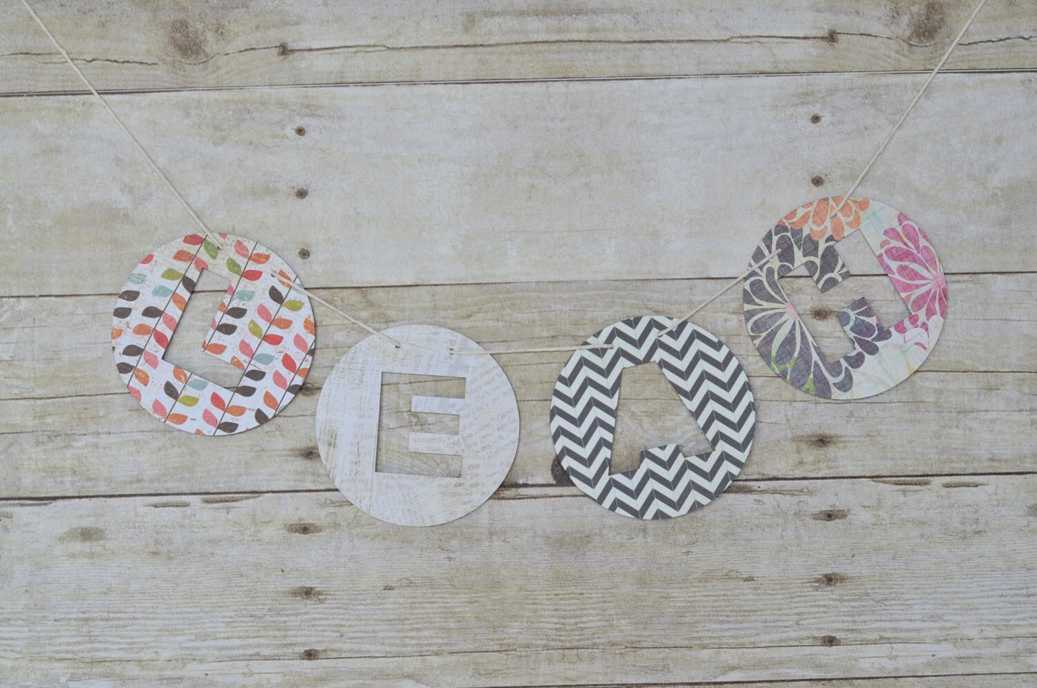 Personalized name banner custom name banner circle banner