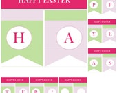 Printable Happy Easter Bunted Banner Il_170x135