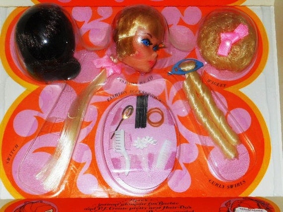 barbie hair set