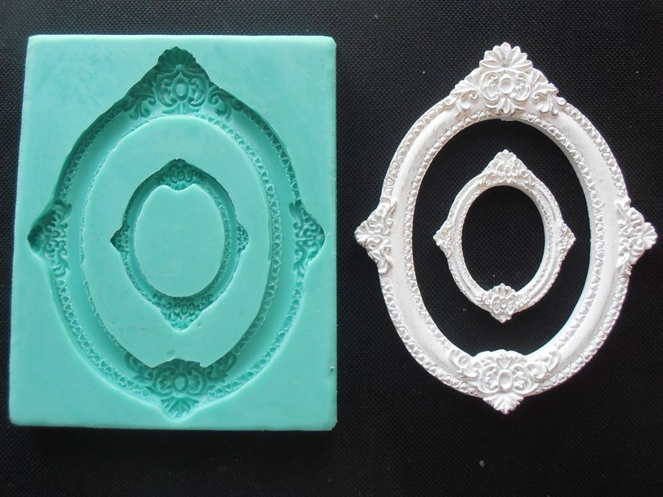 Silicone Mould FRAMES Sugarcraft Cake Decorating Fondant