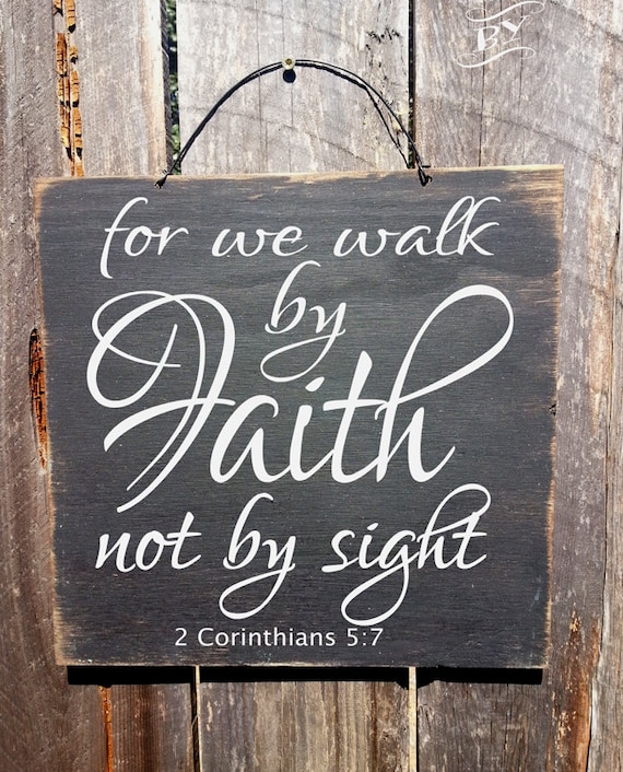 Faith decor, Christian decor, Bible Verse Sign, Faith sign, Corinthians
