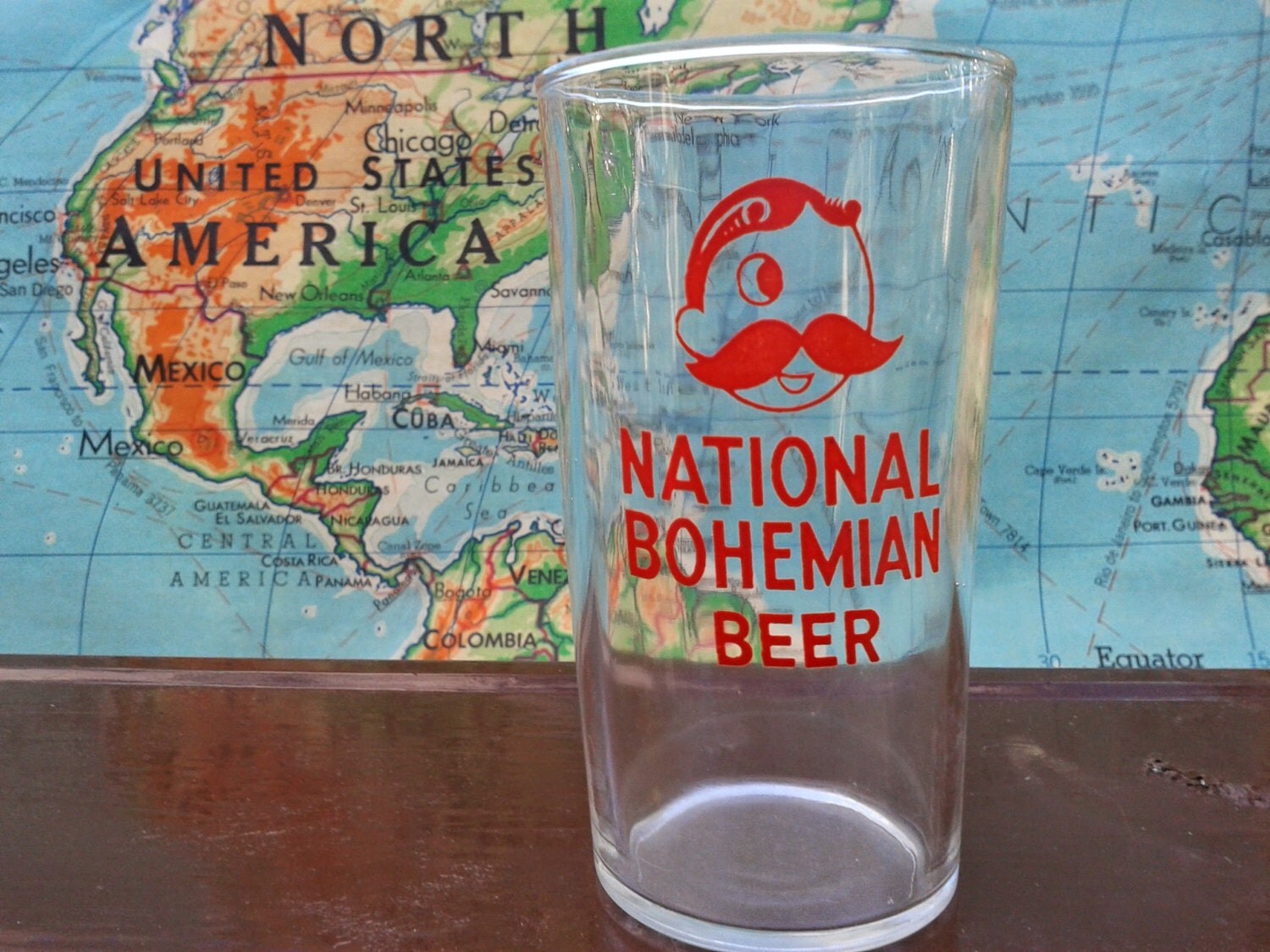 Vintage Natty Bo – National Bohemian Beer Glass – Haute Juice