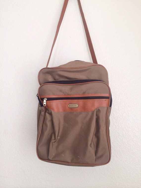 Vintage Samsonite Shoulder Bag with Lock and by ColoradoVintageCo