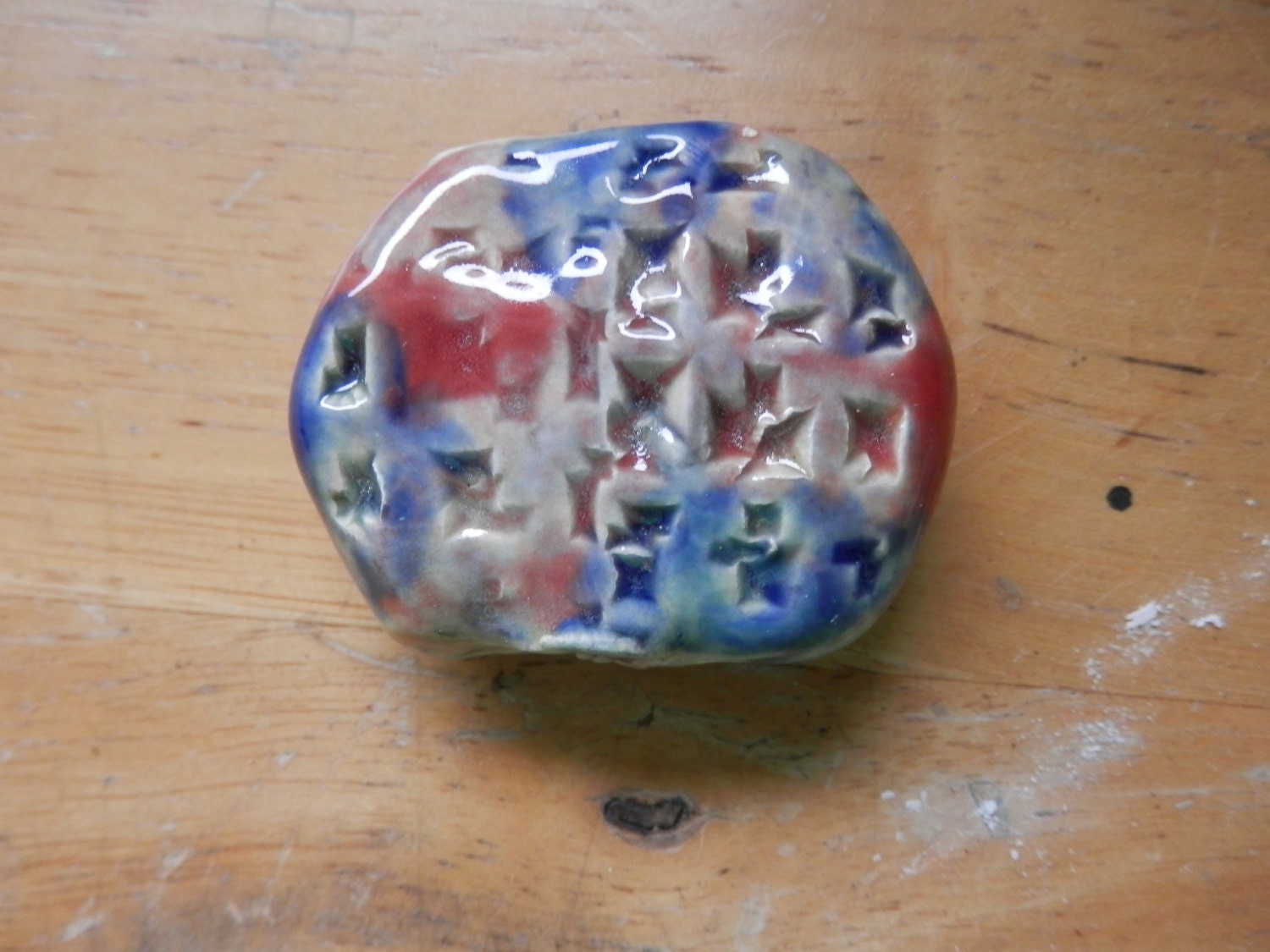 ceramic smoke stone high fired pottery clay art by HippiesUnited