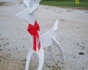 Plywood Reindeer Template Pattern