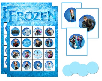 frozen bingo game