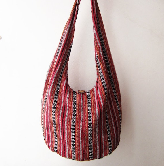 hippie sling bag ethnic messenger bag boho crossbody by gampri