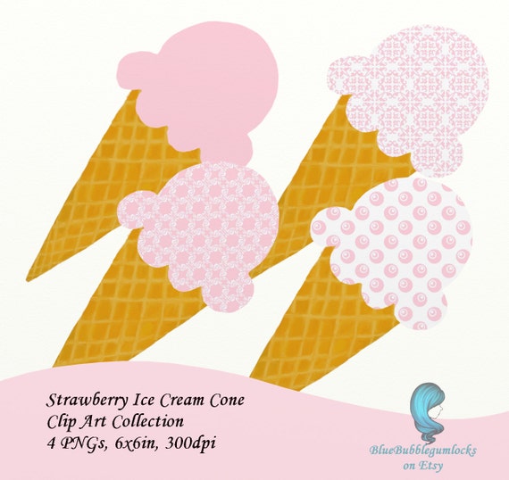 strawberry ice cream clipart - photo #31