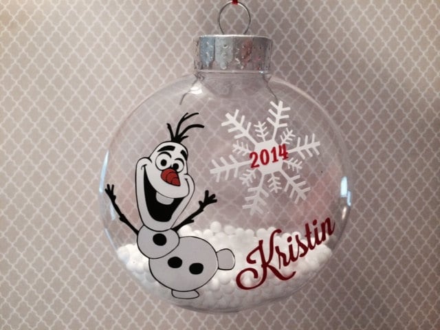 Olaf Ornament Frozen Inspired Personalized