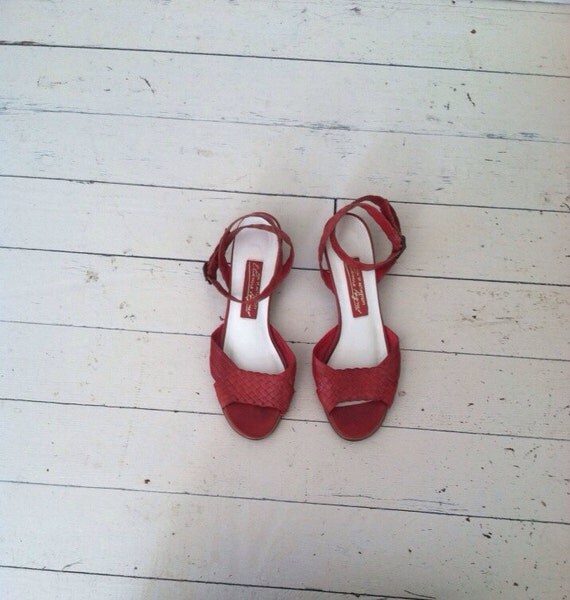 vintage aigner sandals