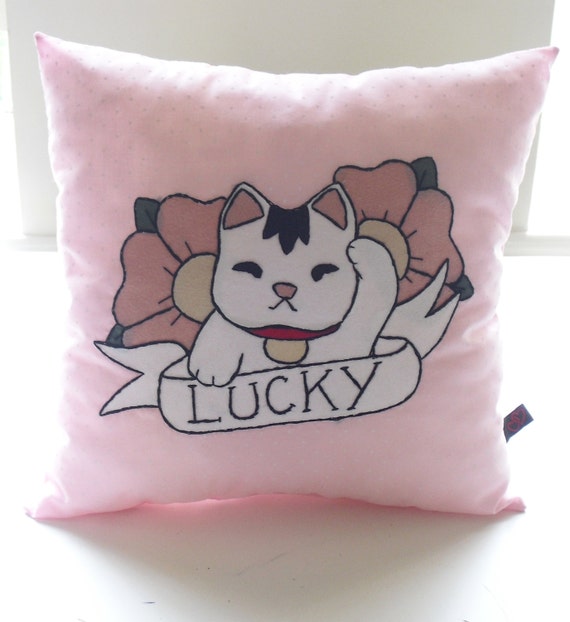 neko cat pillow