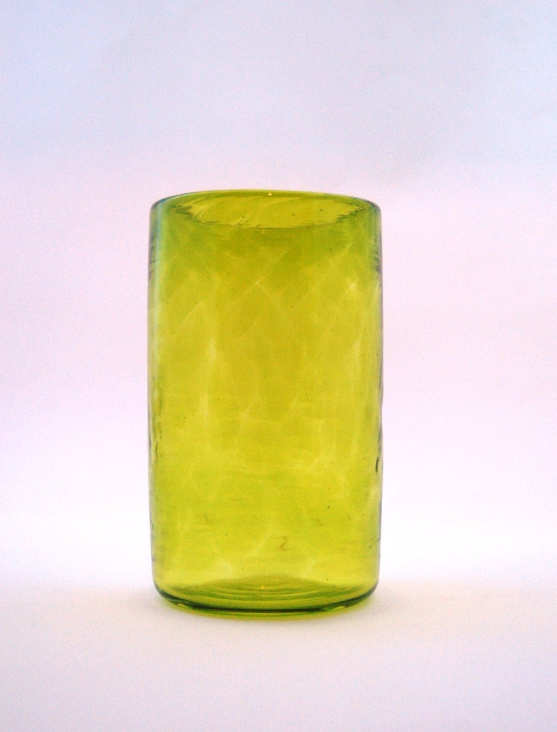 Lime Green Drinking Glass
