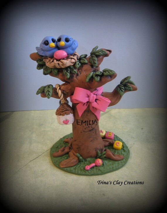 baby shower cake topper custom cake topper tree and baby shower cake topper custom cake topper tree and