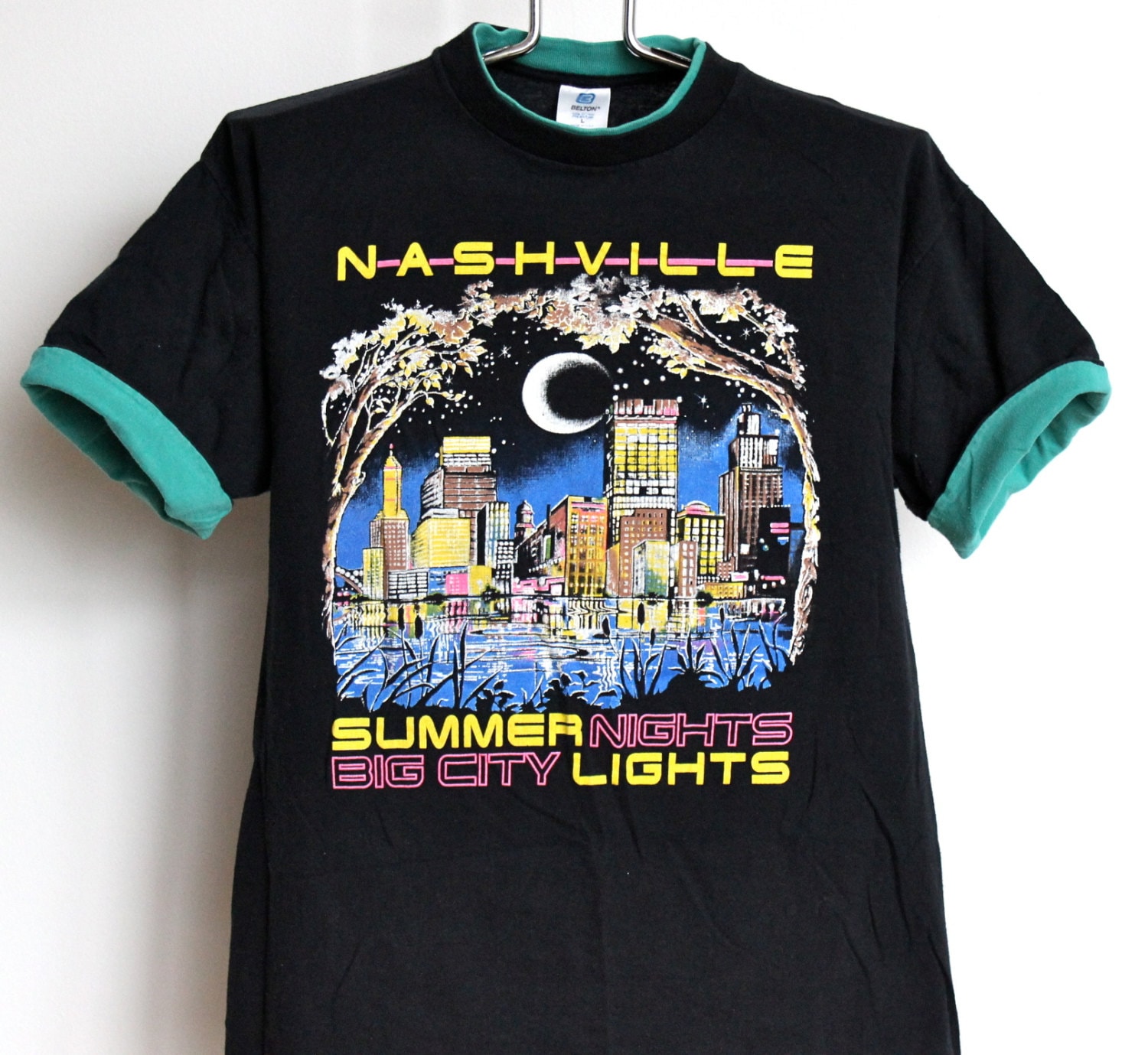 Vintage Nashville Tennessee T Shirt Mens Medium Large Unisex