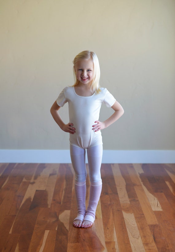 Items similar to Short Sleeve Leotard. Ivory, White, and Custom Colors