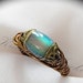Mood Ring, Friendship Ring, Unisex Ring, Moody Mood Ring in Antiqued Bronze