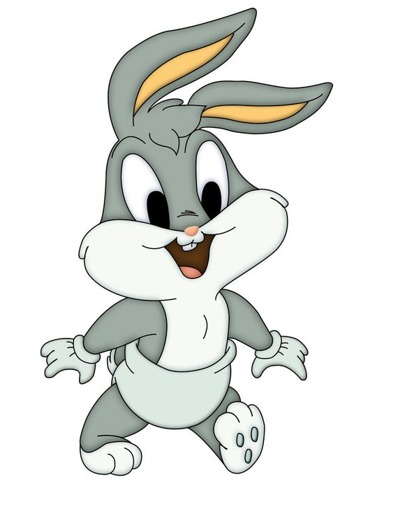 bugs bunny bebe tous les fer de tissu de