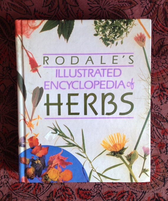 Vintage Book Illustrated Encyclopedia Of Herbs By Taibitime