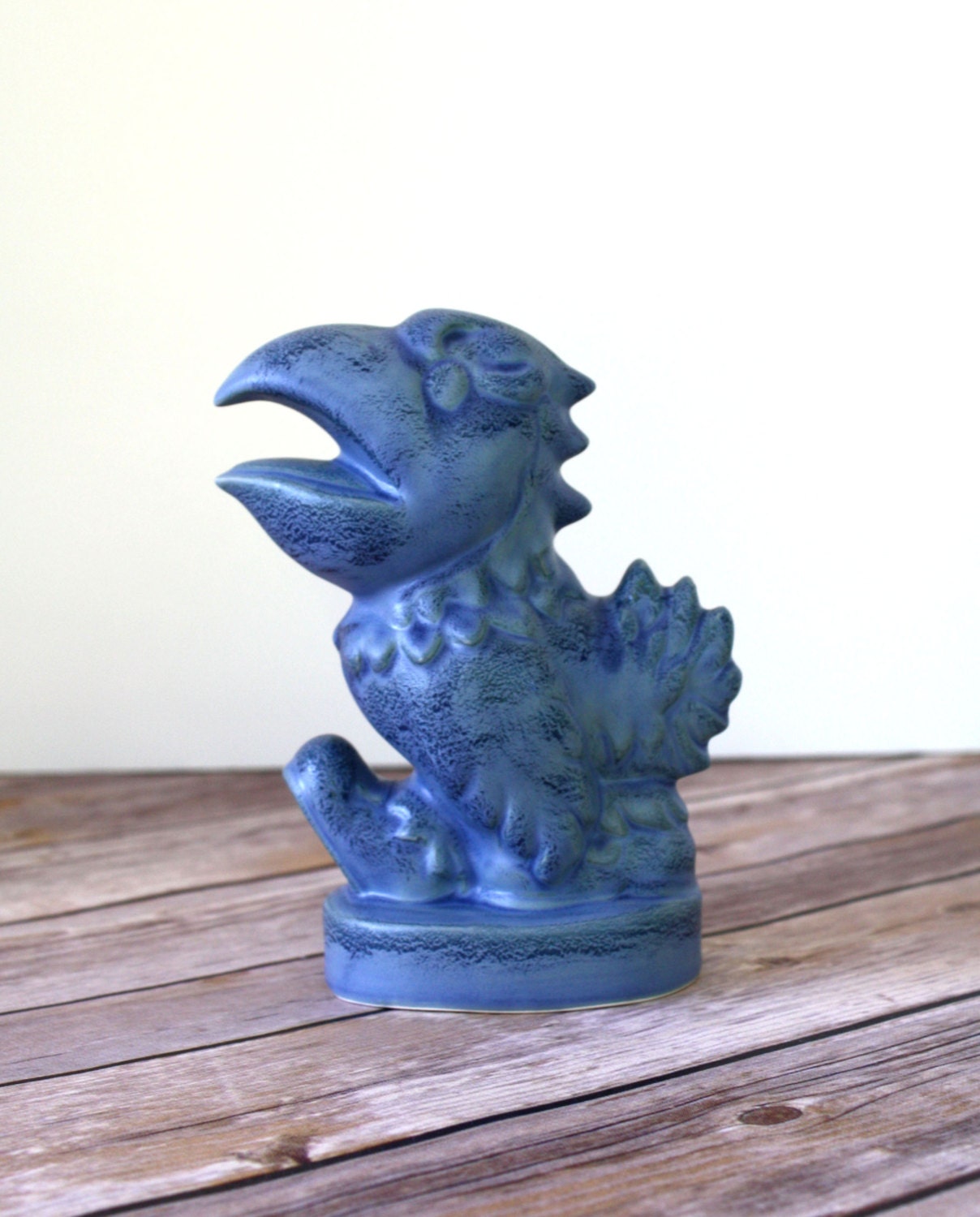 Kansas Jayhawk Ceramic KU Jayhawk Statue by BoulderDesign on Etsy