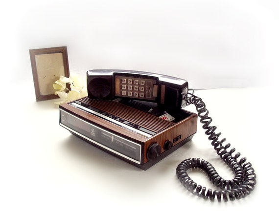 telephone clock radio