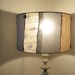 Large Ceiling Pendant or Lamp Shade With Patchwork Vintage and Upcycled Fabric 40cm Diameter - Suitable For UK and European Light Fittings