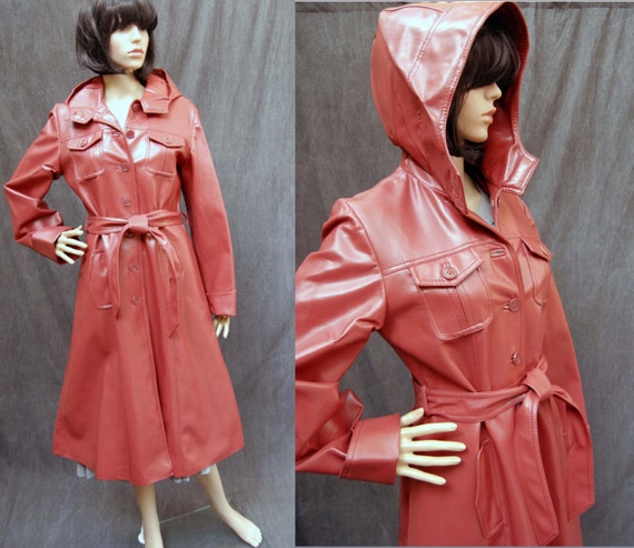 70's 'Partners' from Mervyn's Burgundy Hooded