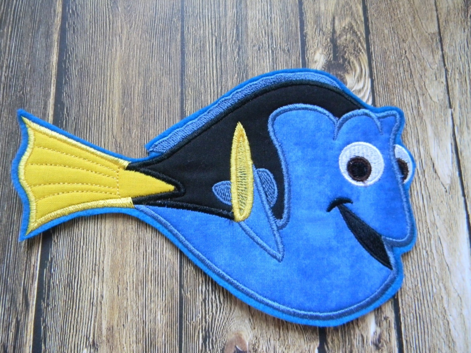 Regal Tang Dory/Nemo Embroidered DIY Applique/Patch No
