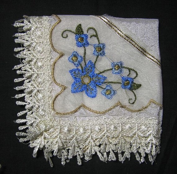 Coin Washing Machine >> 4 Fancy Tea Napkins or Ladies' Handkerchiefs by ... Coin Washing Machine >> 4 Fancy Tea Napkins or Ladies' Handkerchiefs by ...