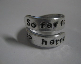 distance relationship rings bff ring anniversary boyfriend sister gifts gift personalized deployment far apart miles