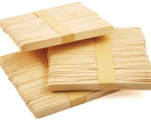 Popular items for popsicle wood sticks on Etsy