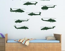 Popular items for helicopter decal on Etsy