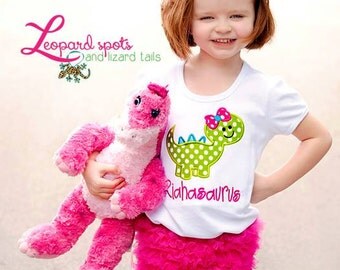 Girls Dinosaur Shirt - Mermaid Friend