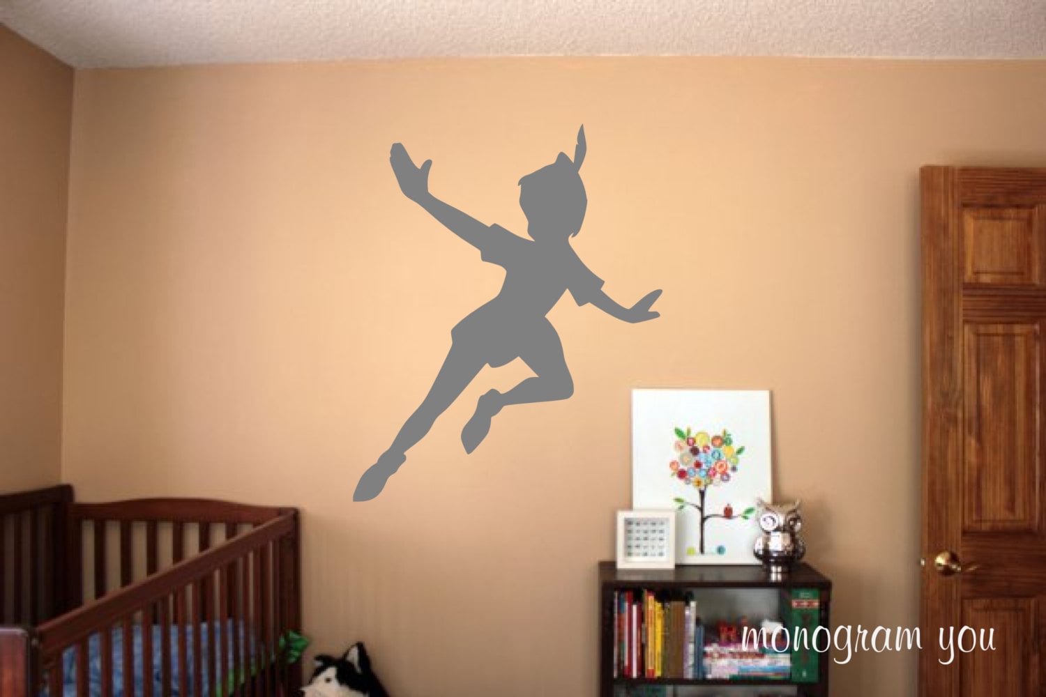 Peter Pan Wall Decal Nursery Wall Decal Kids Room Wall