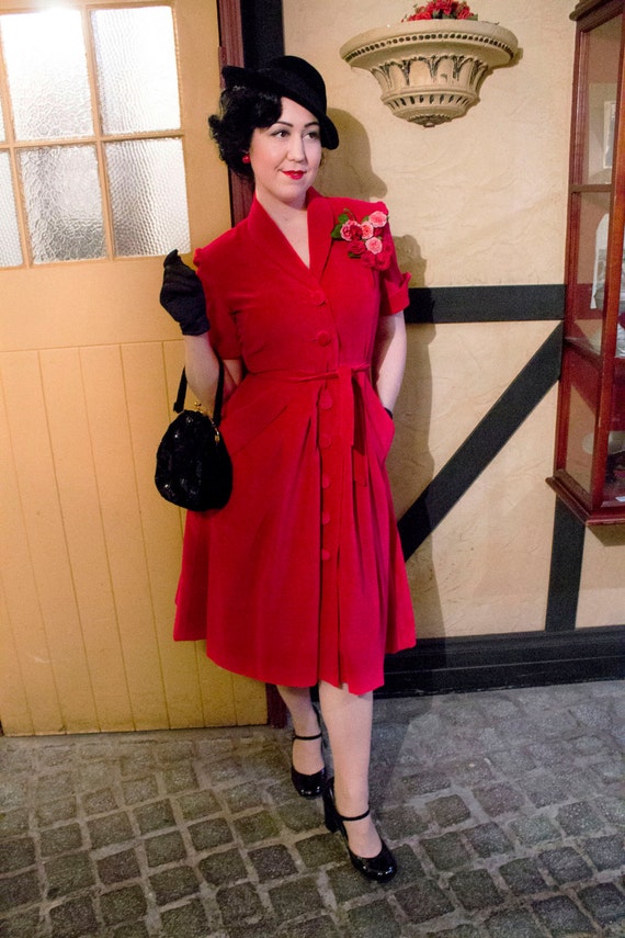 Swing Dance Dresses, 1940s - 1950s Styles