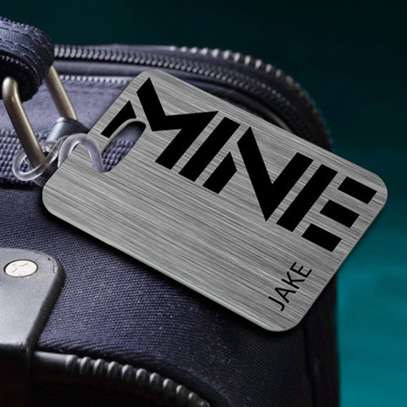 Personalized Luggage Tag For Men Monogrammed Luggage Tags