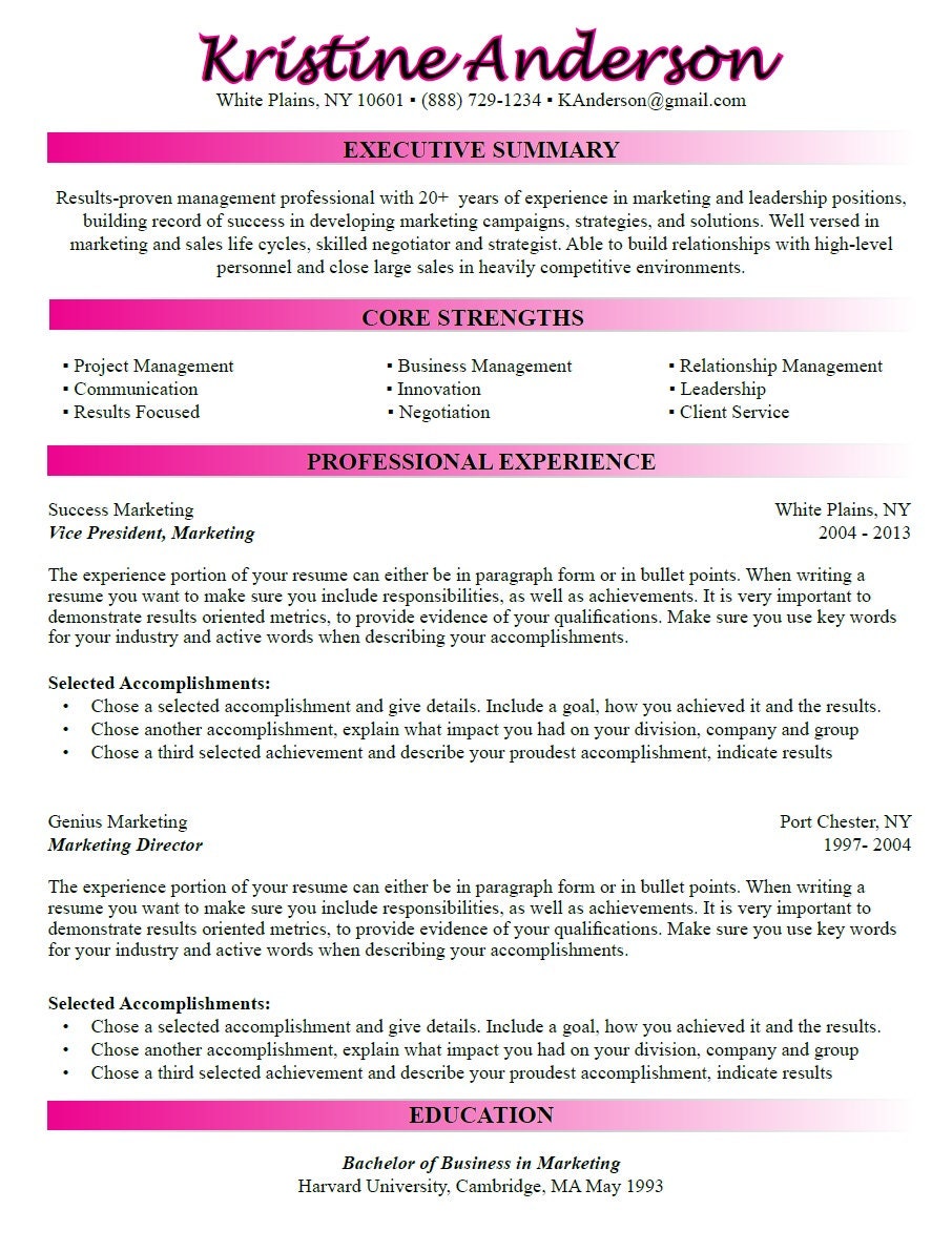 Professional Resume Writing Resume Help Job Search