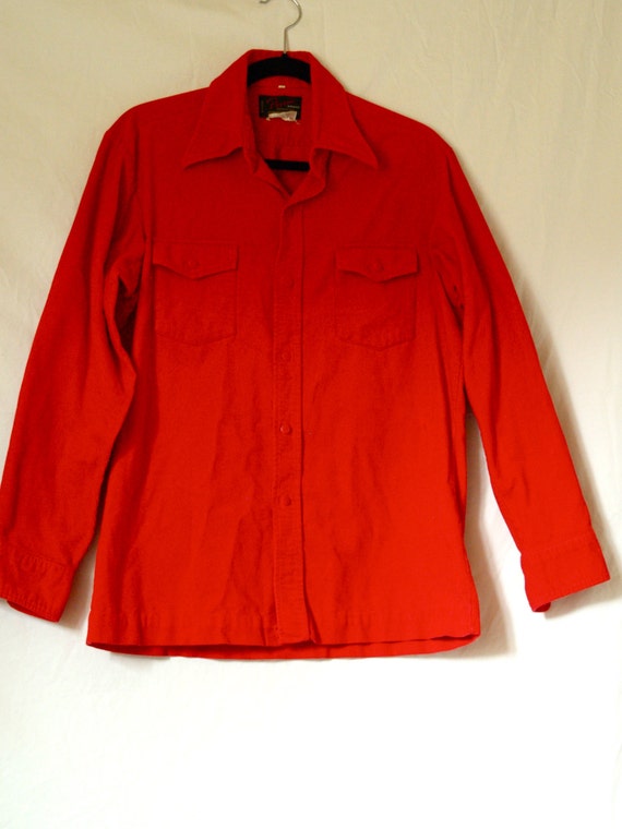 red button up shirt for sale
