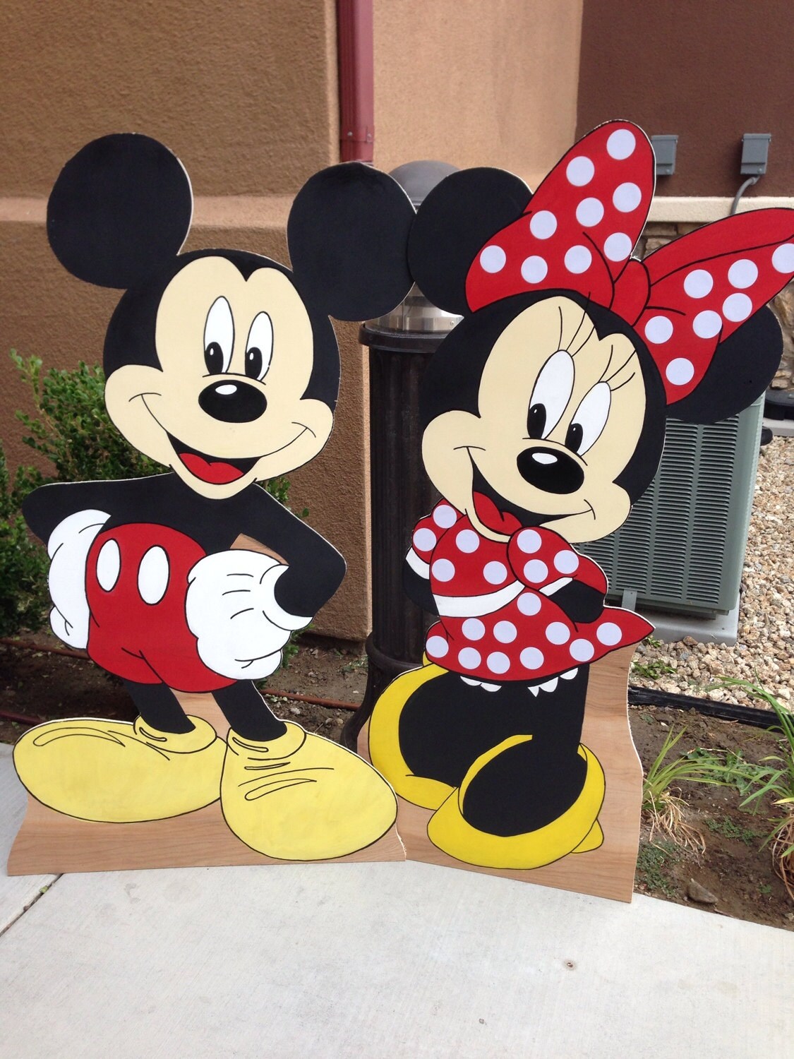 Mickey Mouse Cut out Minnie Mouse Cut Out by CutItOutCustoms