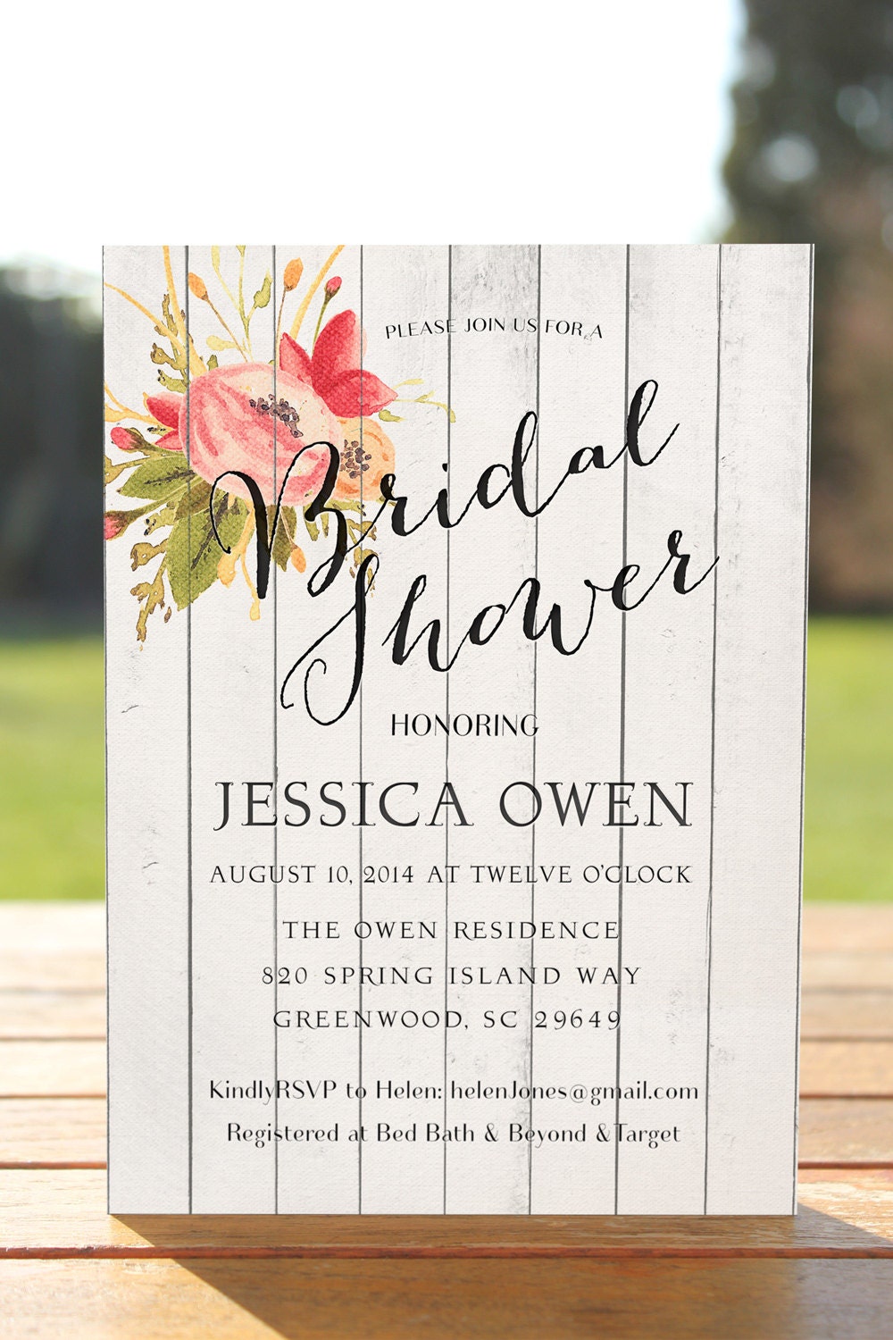 My-mystery-history: Bridal Shower Invitation Ideas