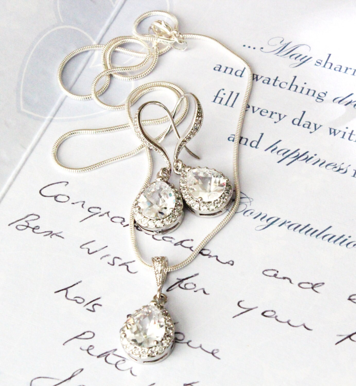 Wedding Jewellery Set Bridesmaid Gift Set Bridesmaid Jewelry
