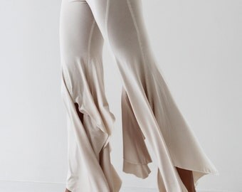 GYPSY DANCE PANTS - women's flared pants - free style pants - yoga to dance wear - festival pants