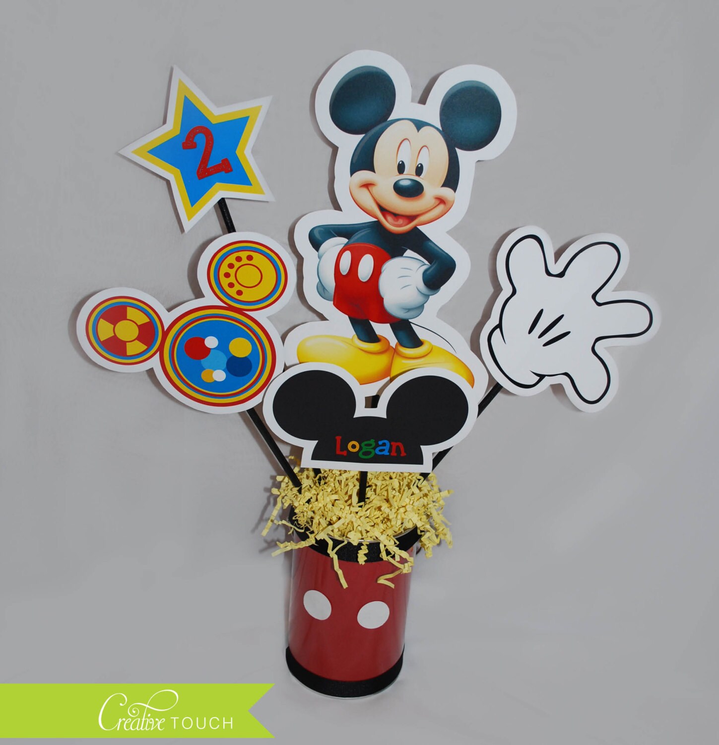 Mickey Mouse Clubhouse Centerpiece Table Decoration TOODLES
