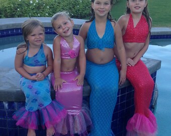 Little Girls Mermaid Costumes