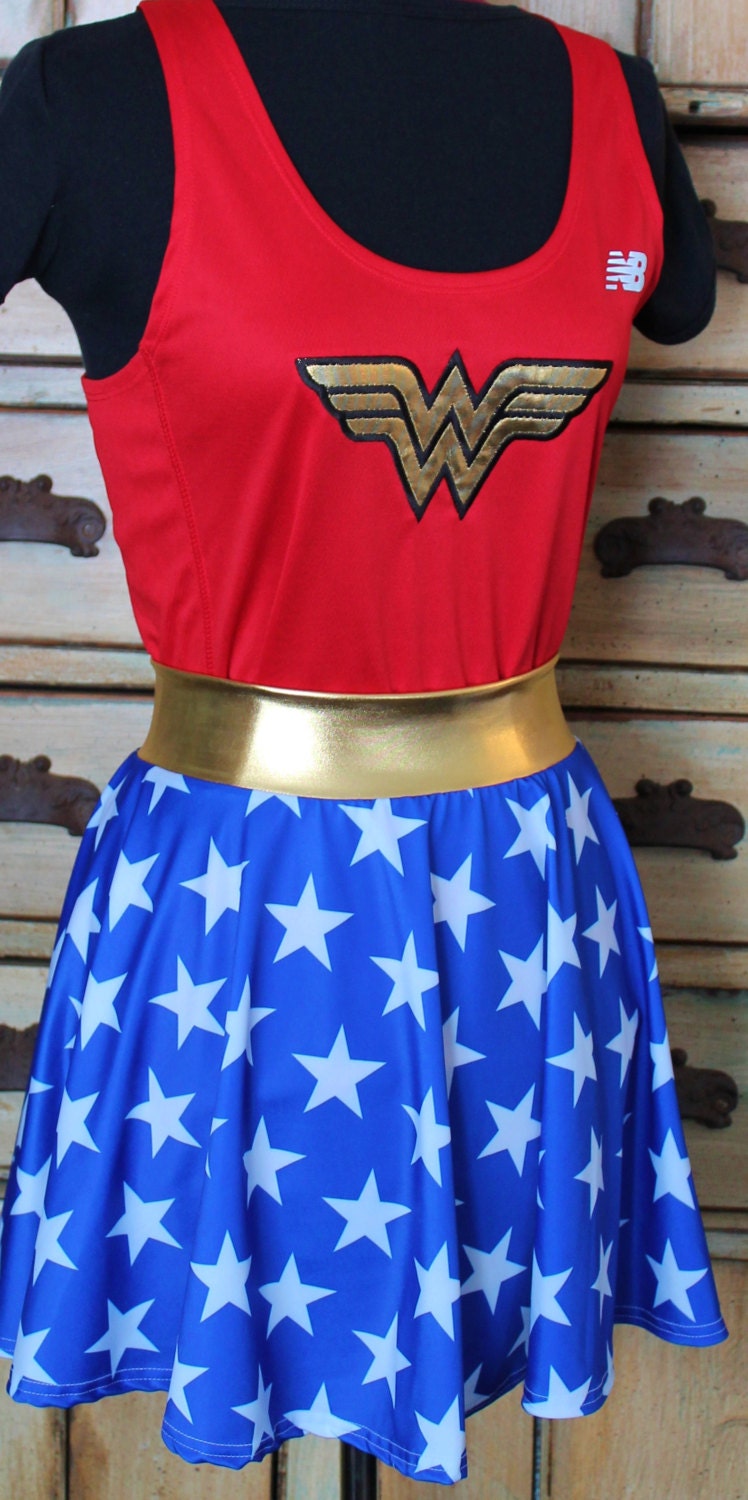 Download Complete Wonder Woman Running outfit tank singlet by ...