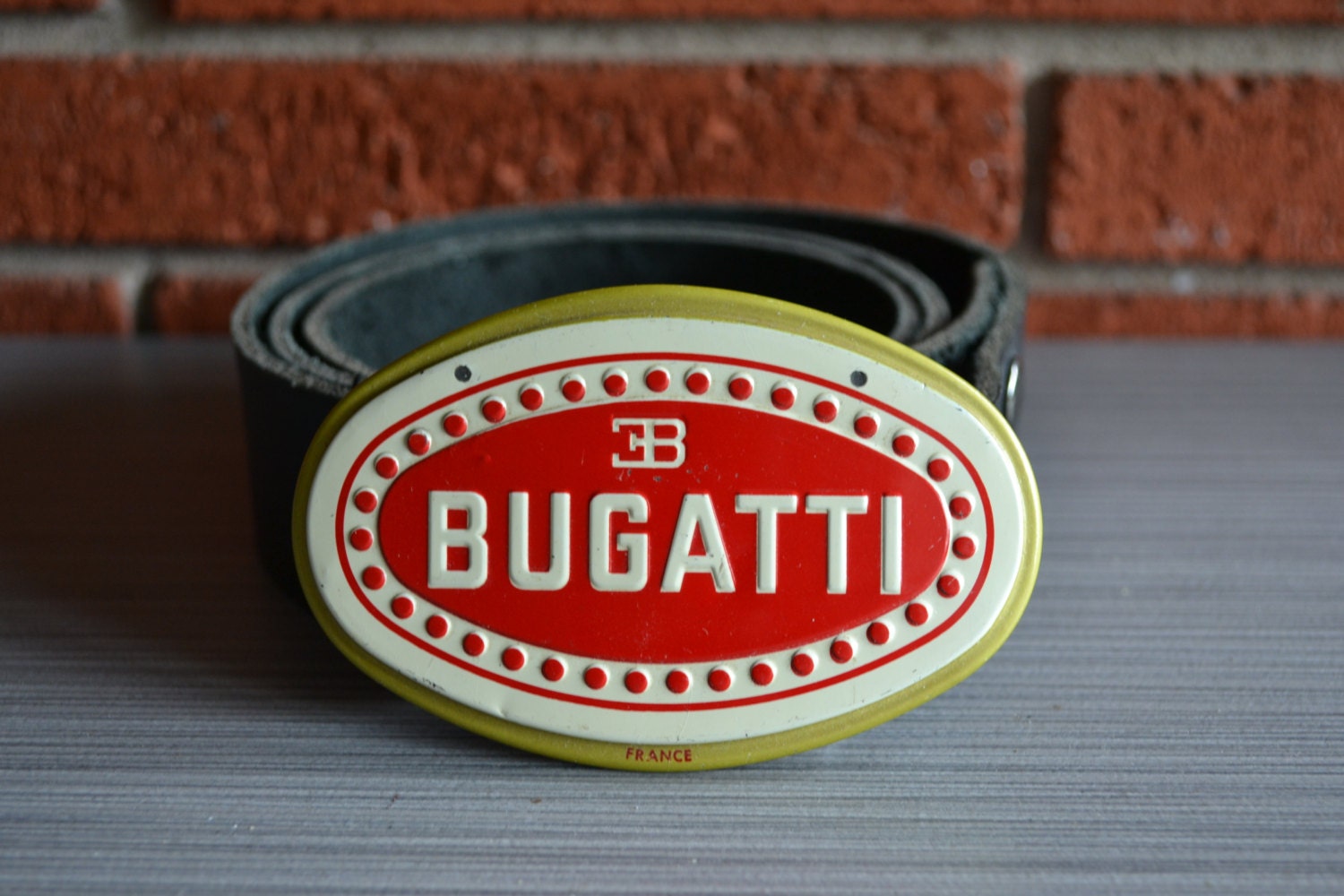 Bugatti Logo Belt Buckle Bugatti Logo Belt Buckle
