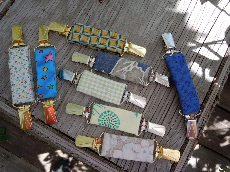 FABRIC Dressclip shirt clip jacket clip vest clip by RecycledGrace