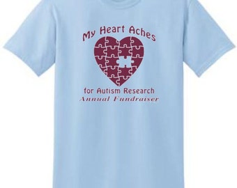 autism walk team shirts