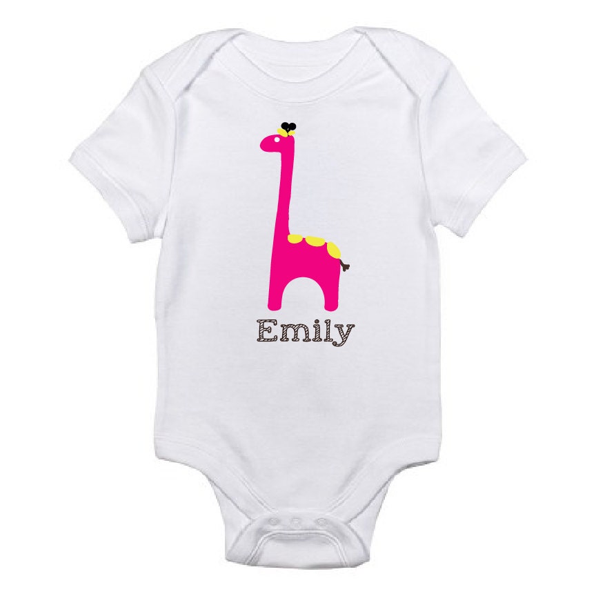 Personalized Baby Shirt Baby Girl Baby Shower by StylishLittles