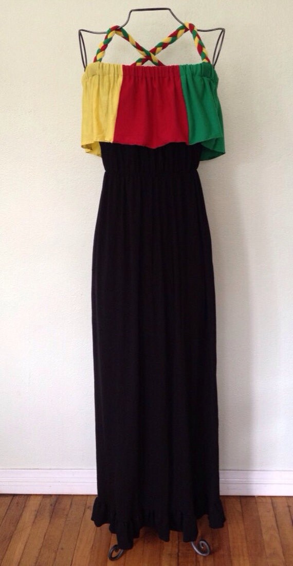 Jersey knit Jamaican flag colors rastafari reggae by VivaSiren